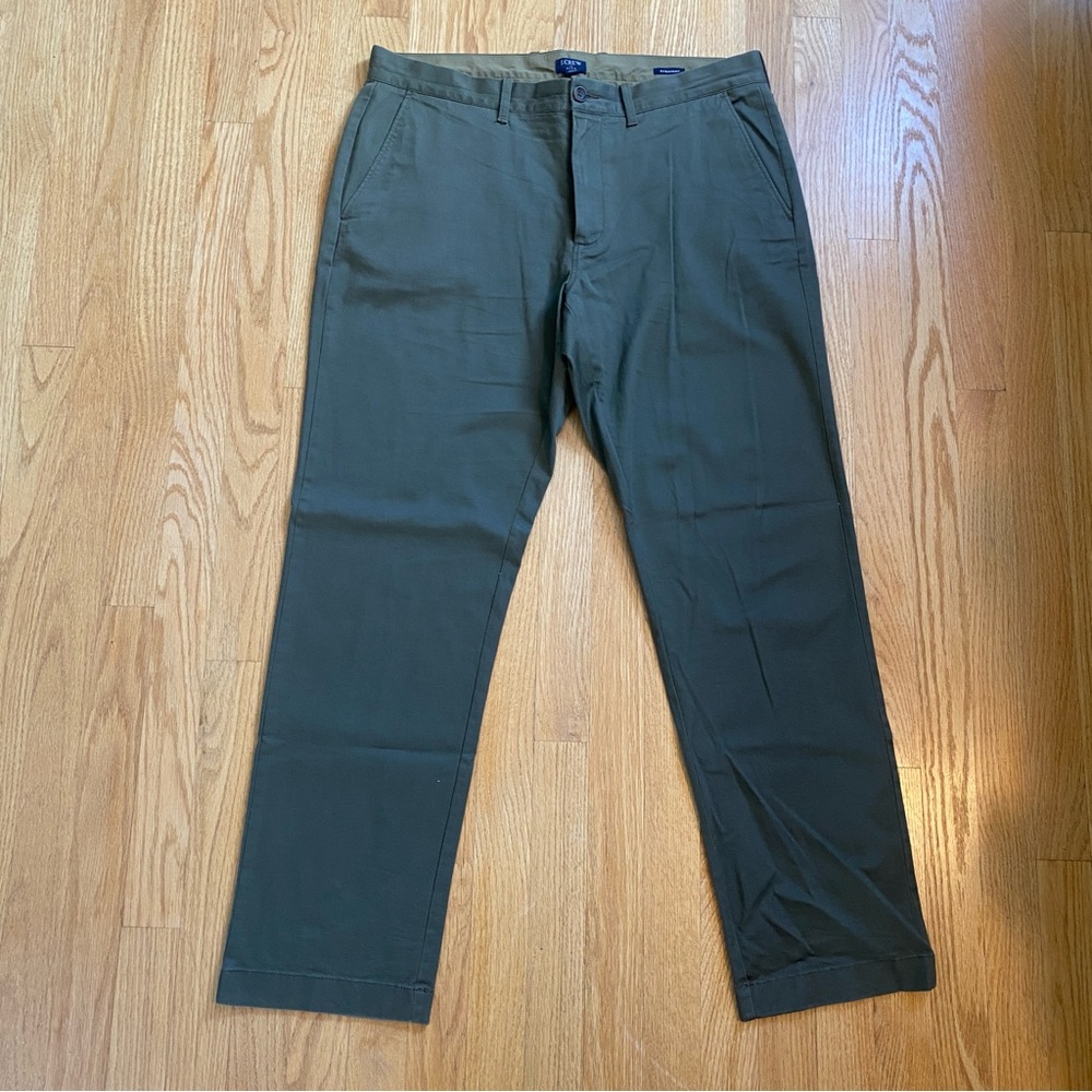 J Crew Mens Green pants 35